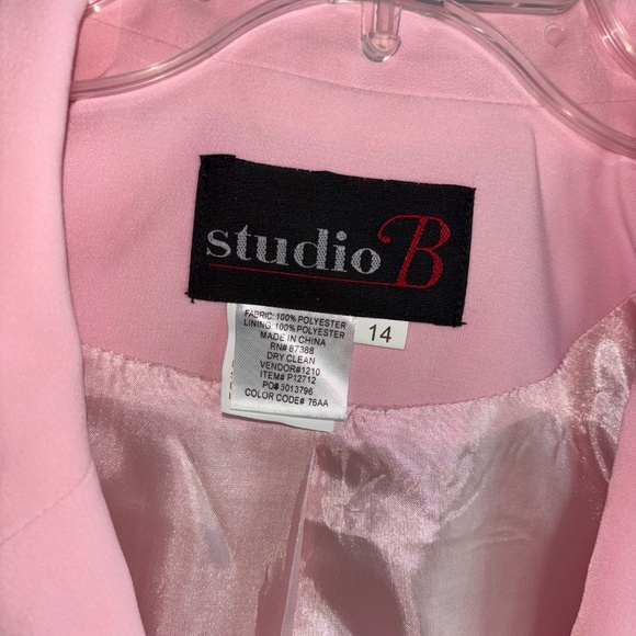 Studio B size 14 suit dress 2-piece set and matching hat NEW - Picture 7 of 16